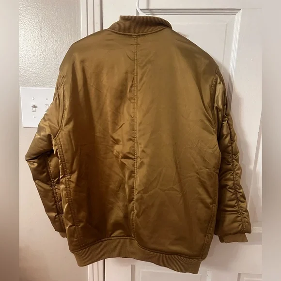 NWT OFFLINE by Aerie Women's Satin Bomber Jacket XS - Picture 11 of 13